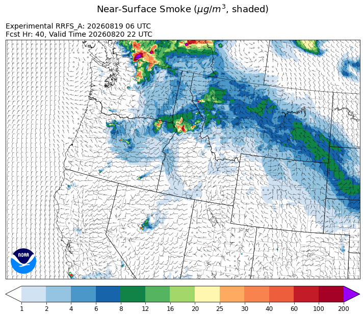 HRRR Smoke Model